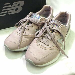 洗浄済み ニューバランス CW997HBL New Balance スニーカー 23.5cm 【326777】