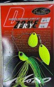 エバーグリーン D-ZONE FRY 1/4oz TW #11スーパーチャート