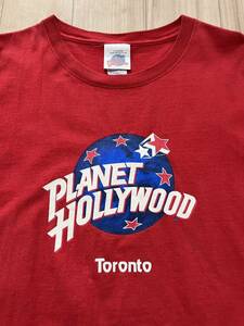 古着 90sヴィンテージ PLANET HOLLYWOOD Tシャツ / TORONTO 1991年製 US古着 プラネットハリウッド ビンテージTシャツ