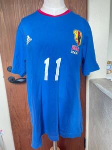 38 アディダス　adidas JFA KIRIN 2005半袖Tシャツ