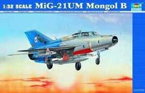  tiger mpeta-1/32 Mig-21UM plastic model 