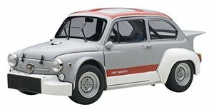 AUTOart 1/18 Fiat abarth 1000 TCR gray / red * stripe .