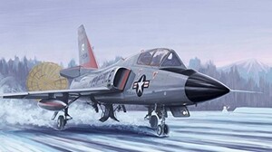 トランペッター 1/48 アメリカ空軍 F-106B デルタダート プラモデル