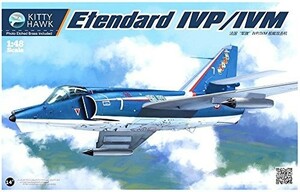 キティホークモデル 1/48 フランス海軍 ダッソーエタンダール IVP/IVM プラ