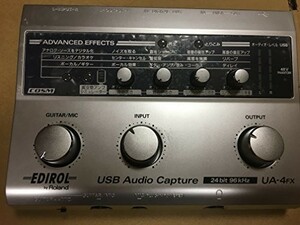 Roland EDIROL USBオーディオ・キャプチャーUA-4FX 24ビット 96kHz