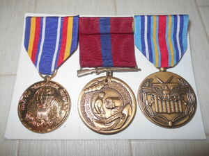 米軍放出品　サービスメダル3点セット