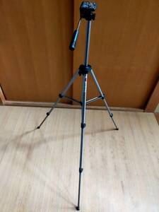 三脚 ALPHA AX-10 tripod 三段調節 カメラ ビデオ 軽量 撮影 機材 中古