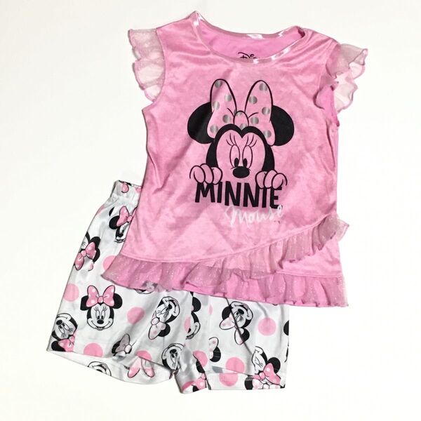 ディズニー Disney ミニーちゃん セットアップ 夏