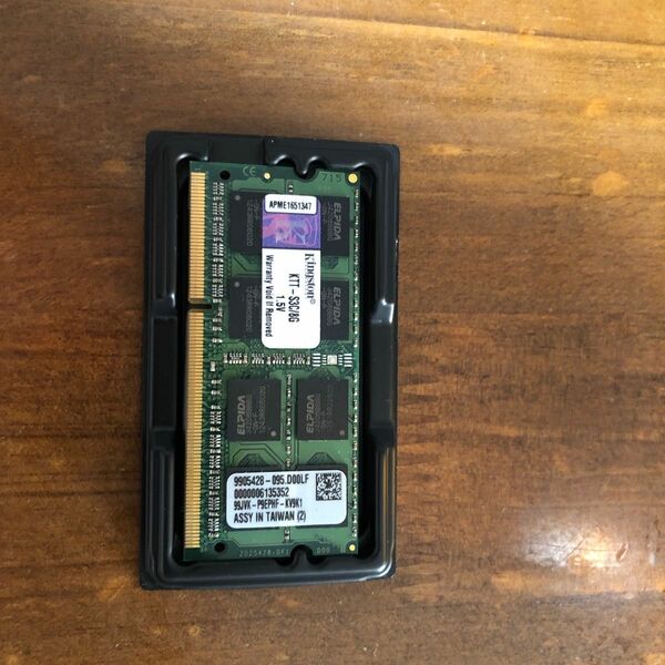 KTT-S3C/8G SO-DIMM DDR3-1600 8Gメモリ　中古品