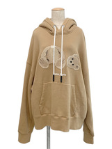 パームエンジェルス パーカー Bear Hoodie ベアー プルオーバー フーディ 21AW ワンポイント 長袖 L_画像1