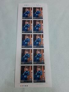  kabuki series no. 3 compilation paper shop ...1991 year Heisei era 3 year stamp seat 1 sheets C