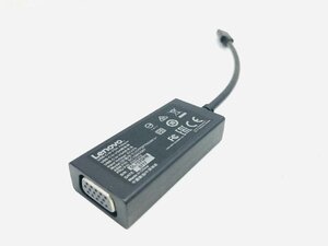 中古動作品　 Lenovo CYPDPTN 3393-01　USB C VGA 変換 アダプタ Type C D sub 変換