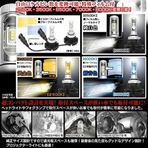 最新版/ウイングロード/エルグランド/キューブ/HB4/X3 PHILIPS 12000LM/LEDヘッドライトキット_画像3