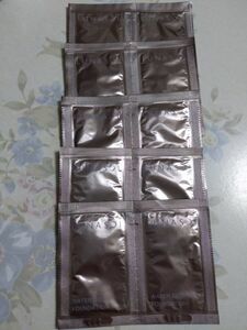  Lunasol water gel foundation YO02 sample 1g×10