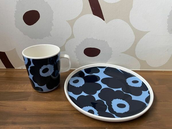 マリメッコ Unikko マグカップ　プレート　セット　marimekko ウニッコ