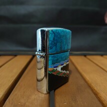 ☆ zippo キャンプ インディアンジュエリー ジッポ☆ インレイ ライター ズニ族 ホピ ナバホ Navajo ネイティブ _画像2