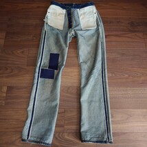 ☆バレンシア Levi's リーバイス S501XX 大戦モデル bigE 赤耳 USA製 デニム ジーンズ LEVI'S BIG E 復刻 Vintage ビンテージ 555 _画像10