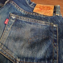 ☆バレンシア Levi's リーバイス S501XX 大戦モデル bigE 赤耳 USA製 デニム ジーンズ LEVI'S BIG E 復刻 Vintage ビンテージ 555 _画像5