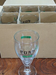  Asahi not for sale *[ Zero kak( nonalcohol cocktail )] glass 6 customer set 