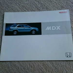 2003年2月発行、廃盤、ホンダ MDX、3500 V-TEC、ホンダ カナダUA-YD1、14ページカタログ、US ホンダ。