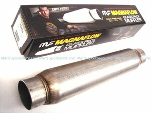 送料無料 (沖縄・離島除く) MAGNAFLOW マグナフロー グラスパック マフラータイコ (スモール) IN/OUT 3インチ #18129 消音器