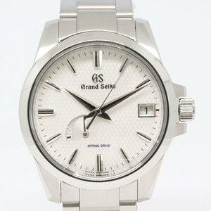 GrandSeiko グランドセイコー SBGA225 スプリングドライブ メンズ 腕時計 9F65-0AG0 （質屋 藤千商店）