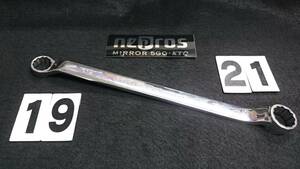 ＜06065＞　nepros 　ネプロス　45°オフセットメガネレンチ　NM5-1921