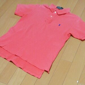 Polo　RalphLauren★半袖ポロシャツ　160cm 赤色　ラルフローレン　男の子