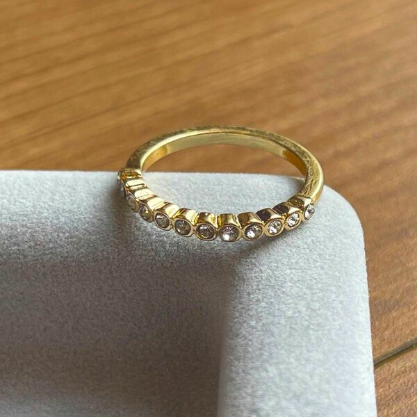 シルバー　リング　指輪　ダイヤモンド　オシャレ　おしゃれ　可愛い　指輪　ジルコニア　16号　ゴールド