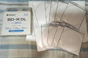 CD/DVD/BL plastic case only 10 pieces set 