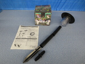 * solar rechargeable garden light diameter approximately 16cm height 33~55cm* Junk #60