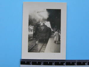 (J50)588 写真 古写真 電車 鉄道 鉄道写真 蒸気機関車 C6119 昭和29年5月19日