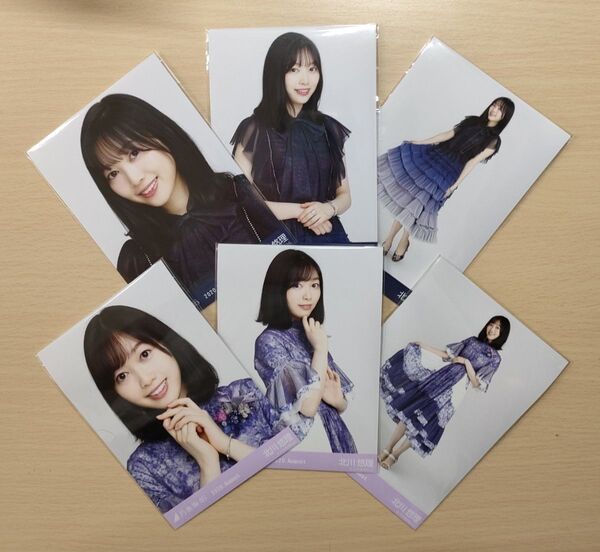 ◎A05【乃木坂46】北川悠理 3枚コンプ2種セット(全6枚) 生写真