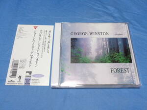 ジョージ・・ウィンストン フォレスト　ＦＯＲＥＳＴ　 国内盤CD　/　説明シート・ 帯付き