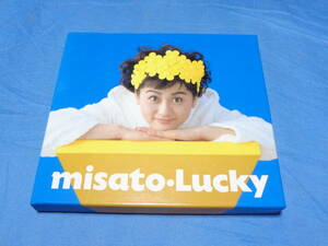 渡辺美里 misato　Lucky 　BOX仕様CD/　夏が来た・ライオンドリーム・クリスマスまで待てない等収録