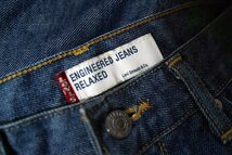 Levi's リーバイス ENGINEERED JEANS RELAXED 00003-08 立体裁断デニムパンツ エンジニアドジーンズ W32_画像4