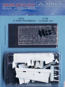 アイリス 4344 1/48 F-104D/DJ　コックピットセット(ハセガワ用)