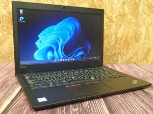 ○Windows11 Lenovo ThinkPad L380 20M6-S04400 Core i5-8250U/メモリ 8GB/SSD 256GB/13.3型HD○