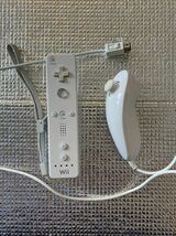 Wii純正　コントローラー、ヌンチャク　カバー付き　中古美品_画像1