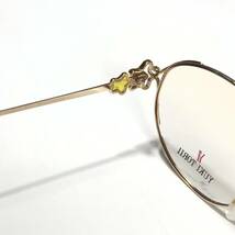 新品同様品◆YUKI TORII ユキトリイ デザインテンプル 眼鏡フレーム ゴールド メガネ レディース おしゃれ 星_画像5