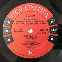 US ORIG LP■Jo Stafford■Jo + Jazz■Columbia アメリカ盤 オリジナル モノラル【試聴できます】_画像6