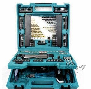 入手困難★極美品 マキタ makita 200ピース工具セット tool set ドリルキリ ドリルビット ラチェットドライバー ソケットビットその他工具