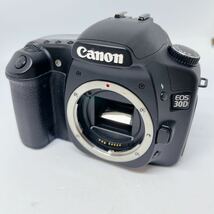 美品＊Canon キャノン EOS 30D デジタル 一眼レフ カメラ ボディ　バッテリー・充電器・カメラストラップ付_画像2