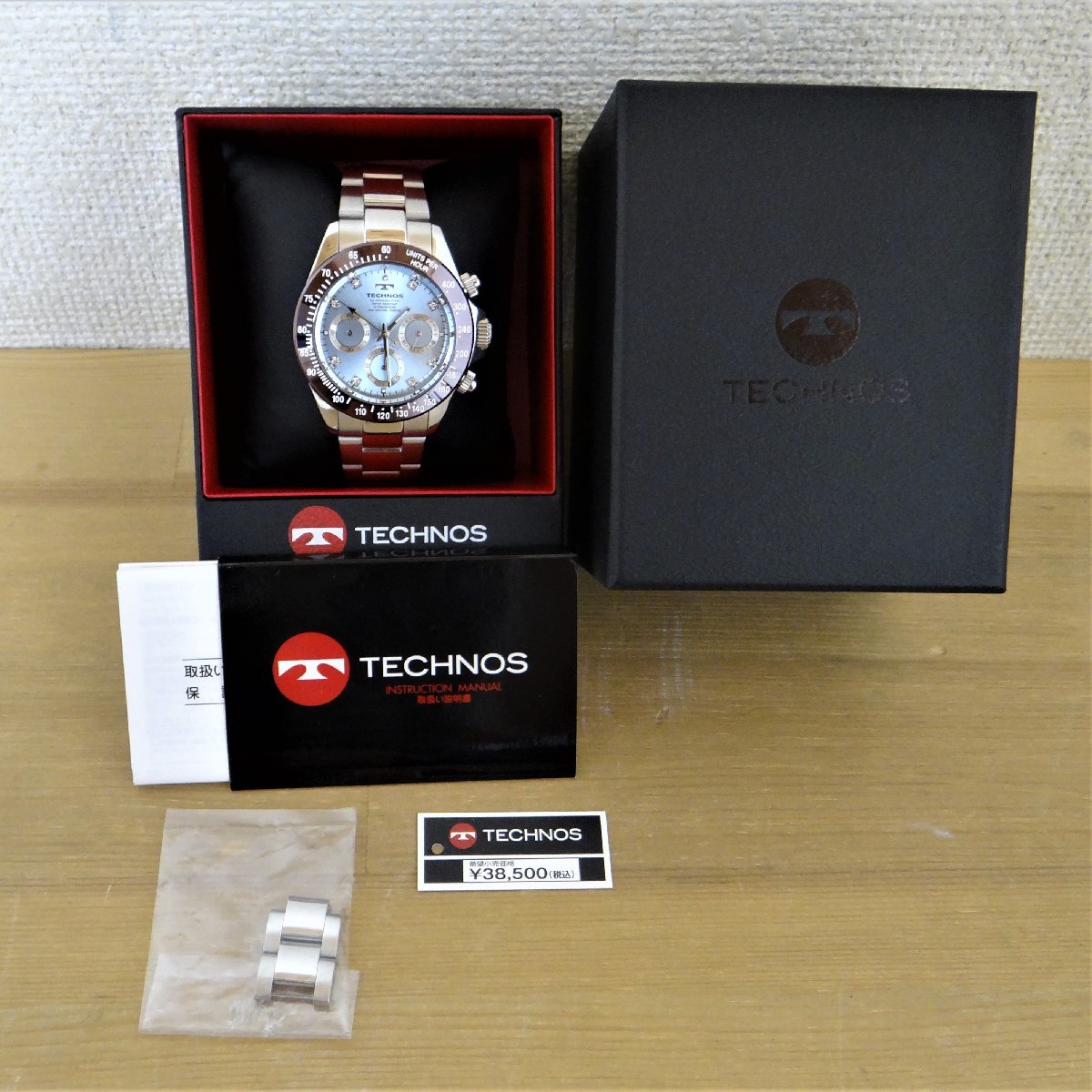 ヤフオク! -「technos 時計」(その他) (クロノグラフ)の落札相場・落札価格