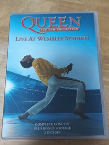 中古DVD2枚組　QUEEN　LIVE　WEMBLEY STADIUM　ライヴ・アット・ウェンブリー