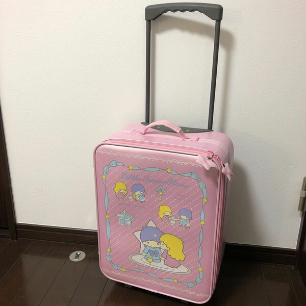キキララ　リトルツインスターズ　キャリーバッグ　キャリーケース　スーツケース　サンリオ　Sanrio 旅行バッグ キャリーバック