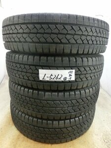 L-5262 溝あり 中古スタッドレス ブリヂストン BLIZZAK VL1 195/80R15 107/105L (4本)