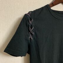 Jean Paul GAULTIER HOMME ジャンポールゴルチェ オム Tシャツ　カットソー　サイズ48 ブラック　肩紐_画像2