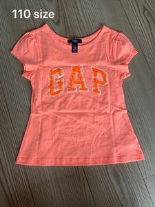 110 GAP ロゴ　半袖Tシャツ　スパンコール