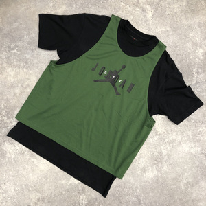 ▲ JORDAN BRAND ジョーダン ブランド OFF-WHITE オフホワイト Short Sleeve Top ショート スリーブ Tシャツ Forest Green グリーン 緑 104